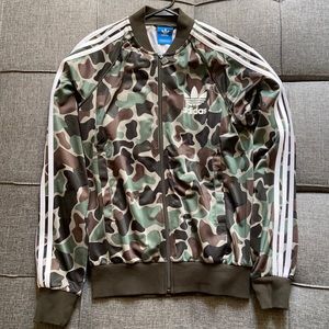 Army fatigue Adidas original jacket